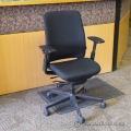 Steelcase Amia Black Adjustable Ergonomic Task Chair w Arms